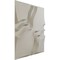 Ekena Millwork 19 5/8in. W x 19 5/8in. H Rogue EnduraWall Decorative 3D Wall Panel Covers 2.67 Sq. Ft. WP20X20RGGBW - alternate 3